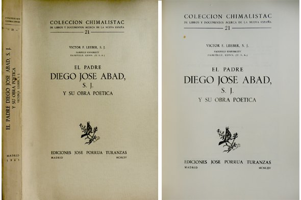 El Padre Diego José Abad, S.J. (1727-1779) y su obra …