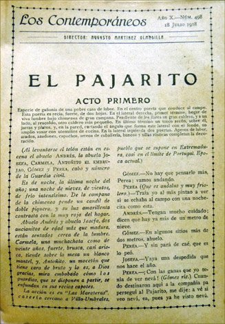 El Pajarito.