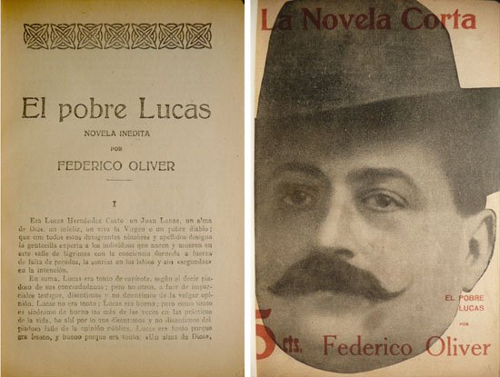 El Pobre Lucas. Novela inédita.