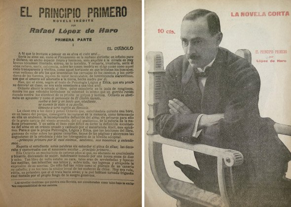 El principio primero. Novela.