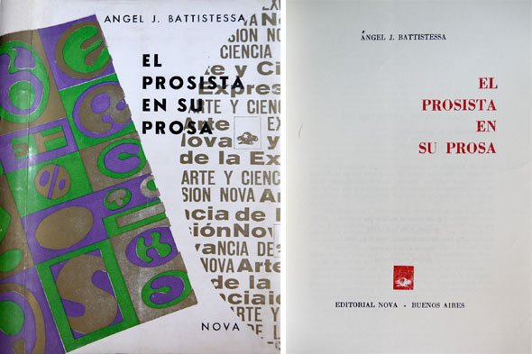 El prosista en su prosa.