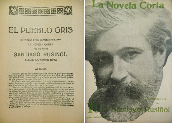 El pueblo gris. Traducción de Gregorio Martínez Sierra.