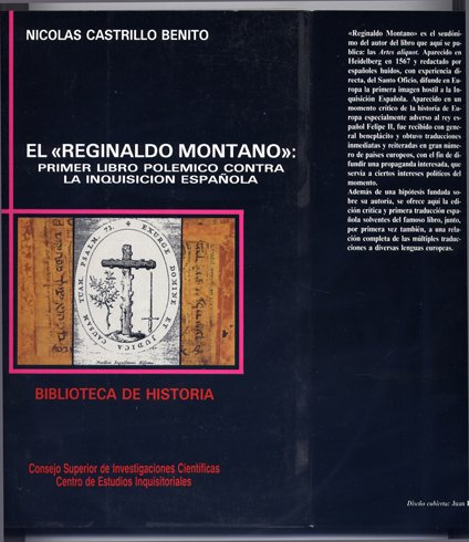 El "Reginaldo Montano", primer libro polémico contra la Inquisición española. …