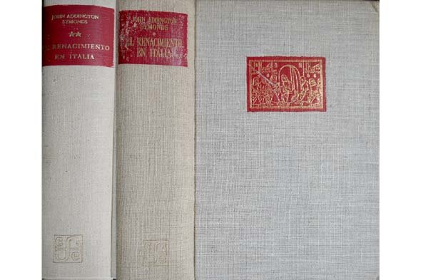 El Renacimiento en Italia. Traducción de Wenceslao Roces.