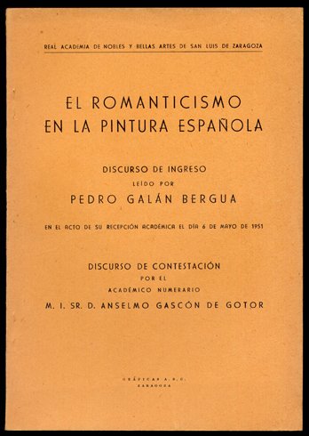 El Romanticismo en la Pintura Española.
