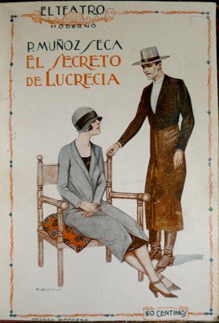 El secreto de Lucrecia. Comedia en tres actos.