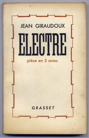 Electre. Pièce en deux actes.