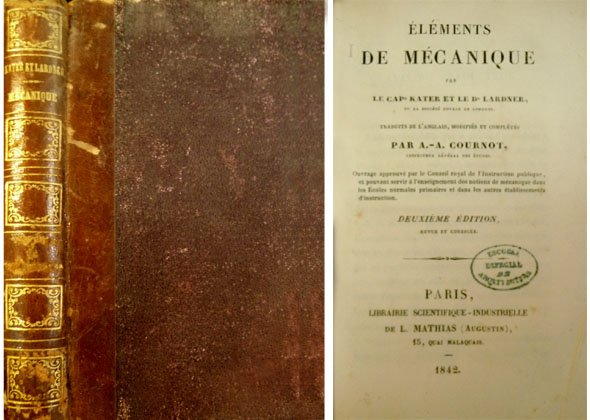Éléments de Mécanique. Traduits de l'anglais, modifiés et complétés par …