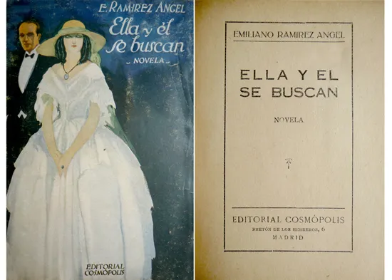 Ella y él se buscan. Novela. | Immagine principale