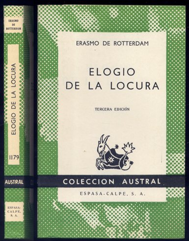 Elogio de la Locura. Traducción, prólogo y notas de Pedro … | Immagine principale