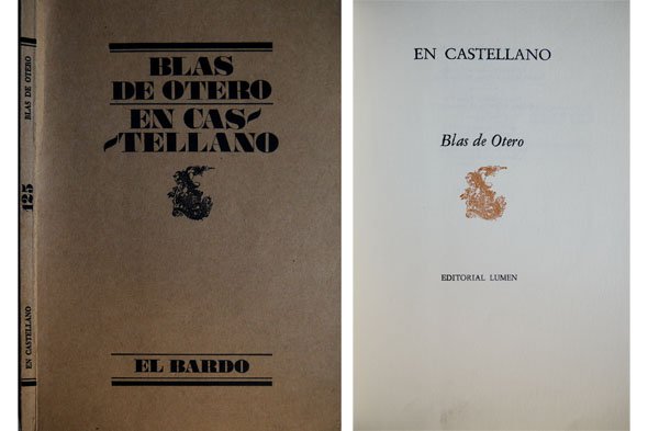 En Castellano. Poemas. Segunda edición.