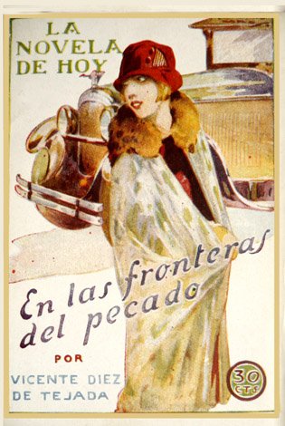 En las fronteras del pecado. Novela.