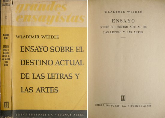 Ensayo sobre el destino actual de las letras y las …