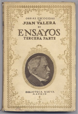 Ensayos. Tercera parte.