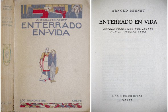 Enterrado en vida. Novela. Traducción por Vicente Vera.