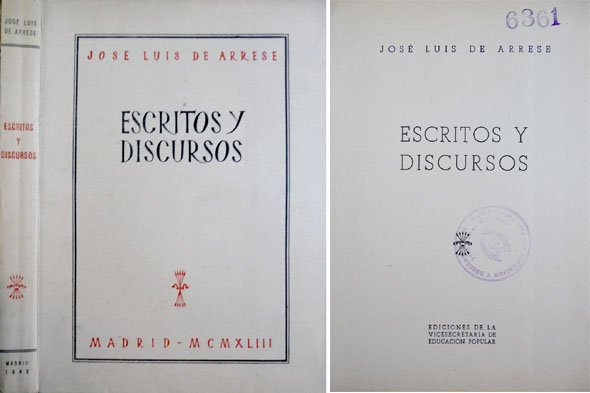 Escritos y Discursos. | Immagine principale