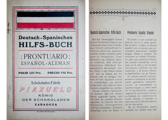 Español-Alemán. Deutsch-Spanisches Hilfs-Buch.