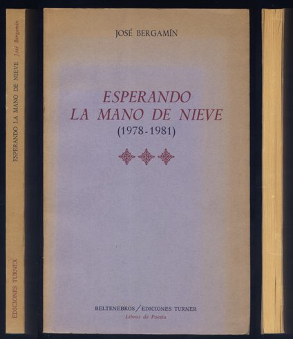 Esperando la mano de nieve (1978-1981).