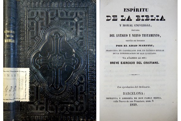 Espíritu de la Biblia y Moral Universal, sacada del Antiguo …