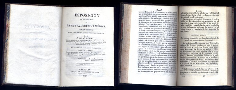Esposicion (sic) de los principios de la nueva doctrina médica. …