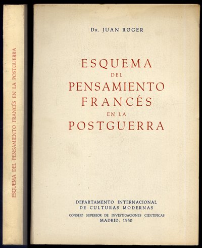 Esquema del pensamiento francés en la postguerra. | Immagine principale