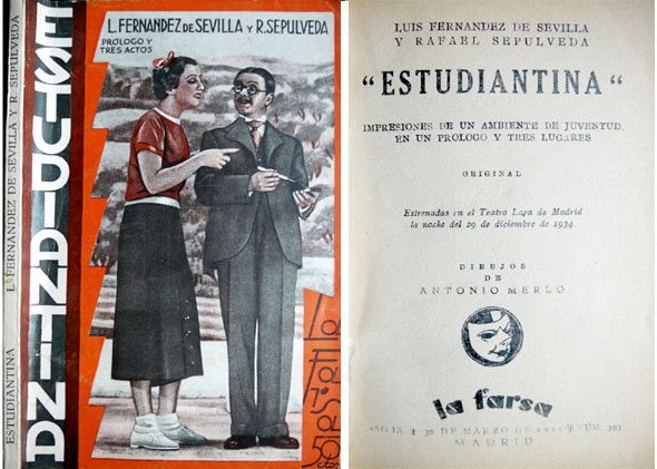 Estudiantina. Impresiones de un ambiente de juventud.