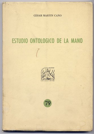 Estudio ontológico de la mano. Poemas.