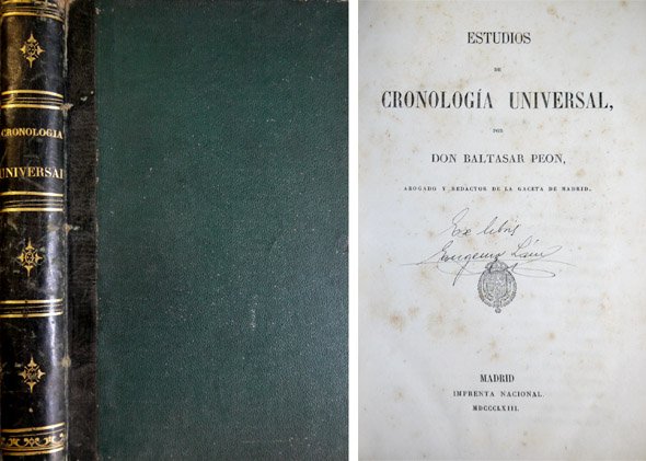 Estudios de Cronología Universal.