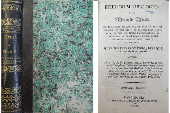 Ethicorum Libri Octo, sive Philosophia Moralis.