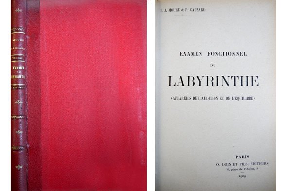Examen fonctionnel du Labyrinthe. Appareils de l'Audition et de l'Equilibre.