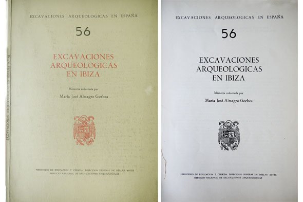 Excavaciones arqueológicas en Ibiza.