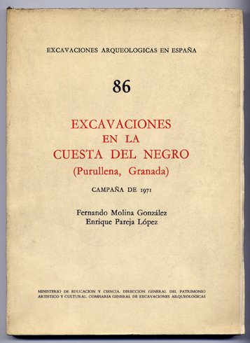 Excavaciones en la Cuesta del Negro (Purullena, Granada). Campaña de …