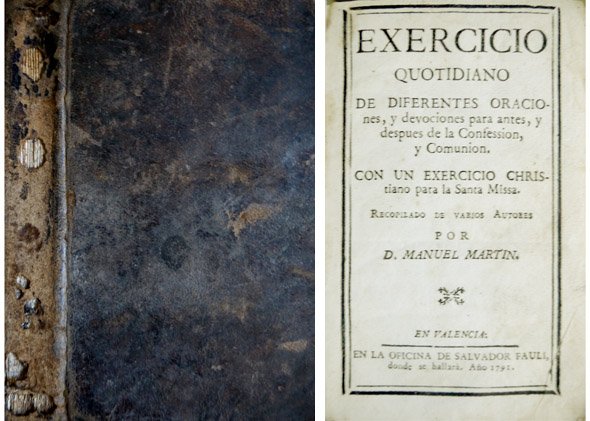 Exercicio quotidiano de diferentes oraciones y devociones para antes y …