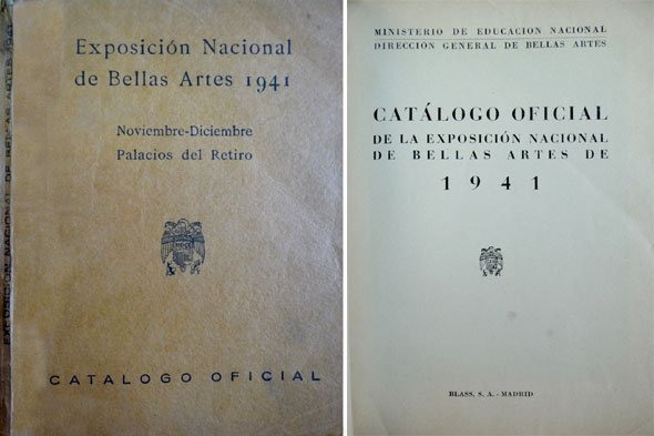 Exposición Nacional de Bellas Artes 1941. Catálogo Oficial. Noviembre-Diciembre, Palacios … | Immagine principale