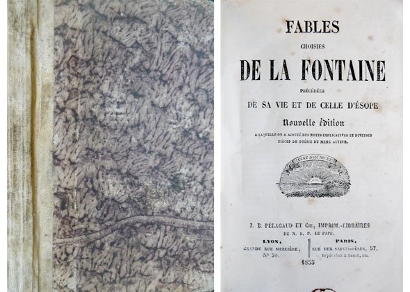 Fables choisies. Précédées de sa vie et de celle d'Ésope. …