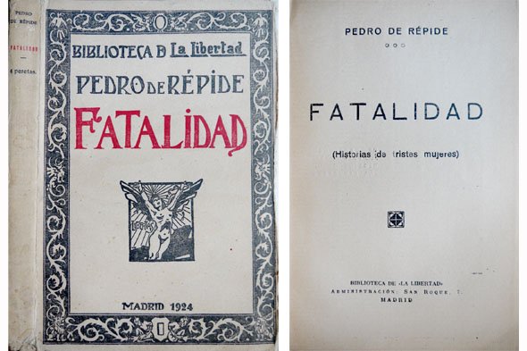 Fatalidad. Historias de tristes mujeres. | Immagine principale