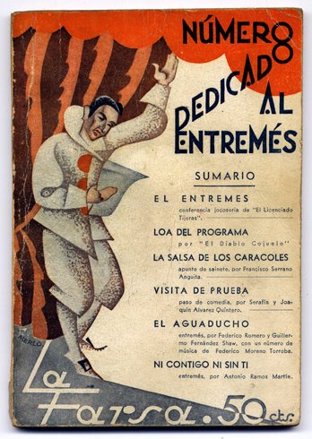 Fiesta del Entremés, La. Trabajos leídos y representados por primera …