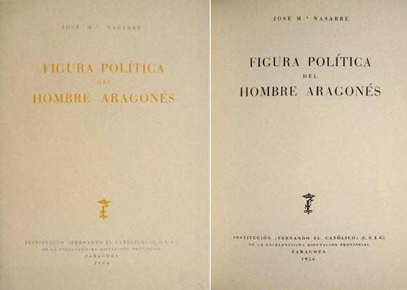 Figura política del hombre aragonés.