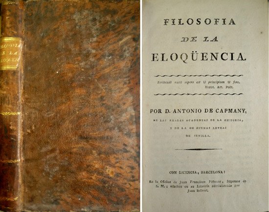 Filosofía de la Eloquencia.