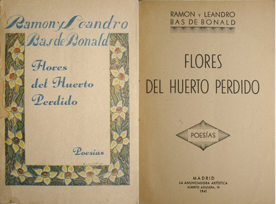 Flores del huerto perdido. Poesías.