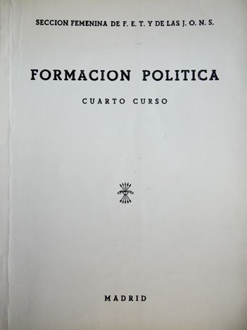 Formación Política. Cuarto Curso.