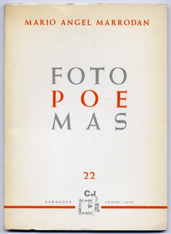 Fotopoemas. Prólogo de Luciano Gracia.