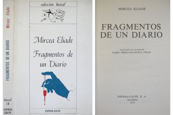 Fragmentos de un diario. Traducción de Isabel Pérez-Villanueva Tovar.