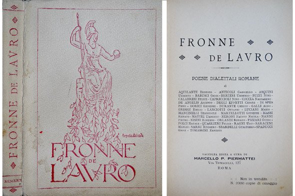 Fronne de Lauro. Poesie dialettali romane. Raccolta edita a cura …