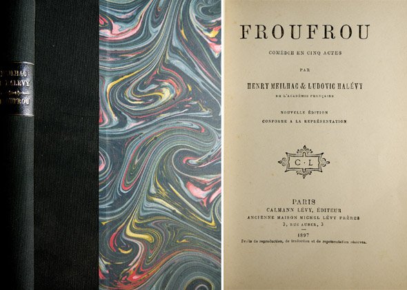 Froufrou. Comédie en cinq actes. Nouvelle édition conforme a la …