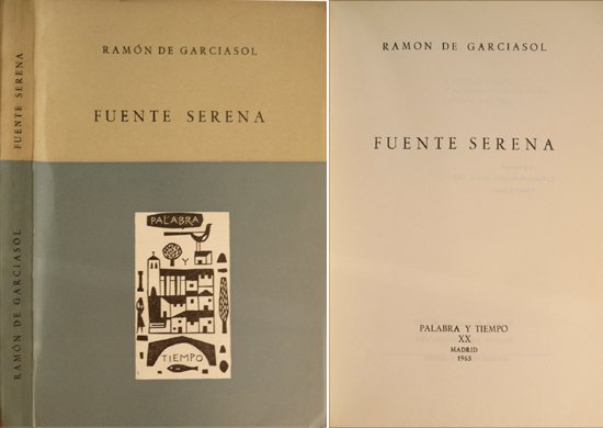 Fuente serena. Poemas. | Immagine principale