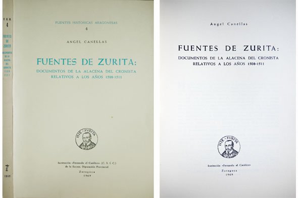 Fuentes de Zurita: Documentos de la Alacena del cronista relativos … | Immagine principale