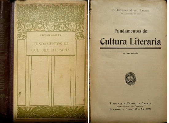 Fundamentos de Cultura Literaria.