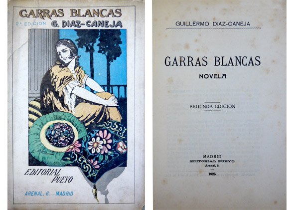 Garras blancas. Novela. | Immagine principale