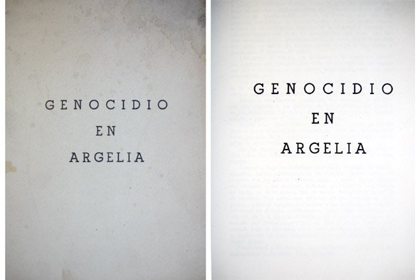 Genocidio en Argelia.